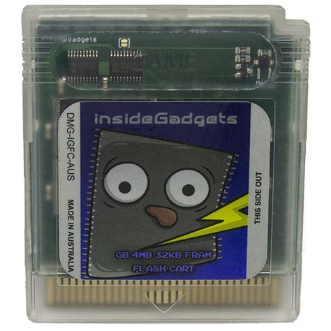 Gameboy 4mb 32kb Fram Flash Cart Ultra Low Power Insidegadgets Shop