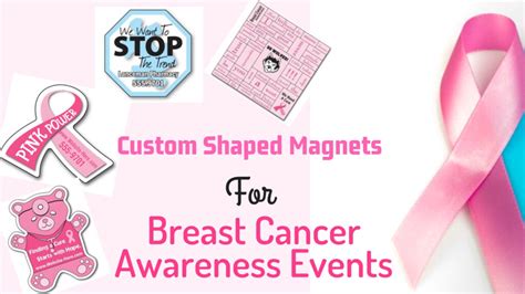 Custom Shaped Magnets For Breast Cancer Awareness Events Cmagnets Blog