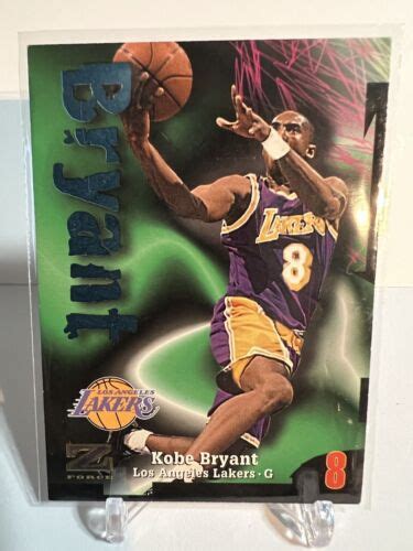 1997 98 Skybox Z Force 88 Kobe Bryant HOF Los Angeles Lakers