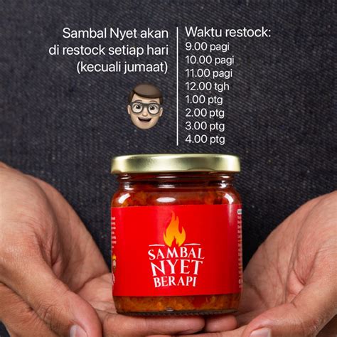 Max Bottles Sambal Nyet Berapi By Khairulaming Shopee Malaysia