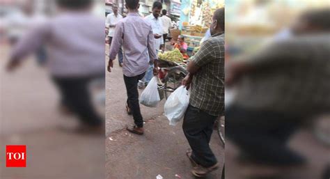 Use Of Banned Plastic Bags Rampant In Hubballi Hubballi News Times Of India