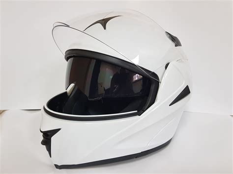 Kask Torq S Szcz Kowy Bia Y Po Ysk Blenda S Motorq