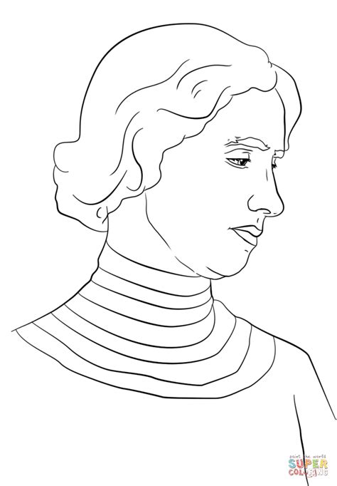 Helen Keller Coloring Page Free Printable Coloring Pages