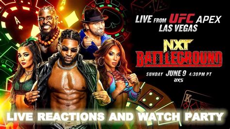 Nxt Battleground Las Vegas Live Reactions Youtube