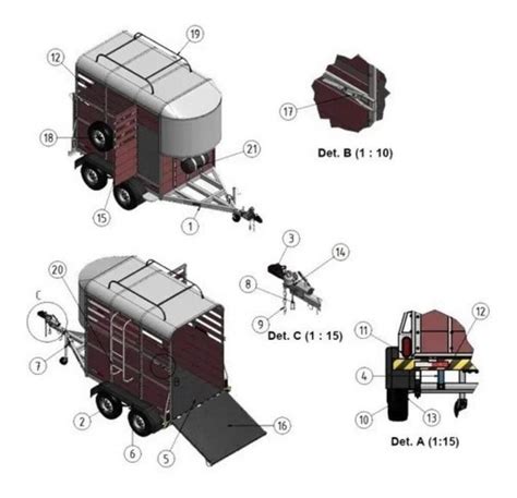 Projeto Reboque Trucado Carretinha Para Dois Cavalos Pdf Arquivos