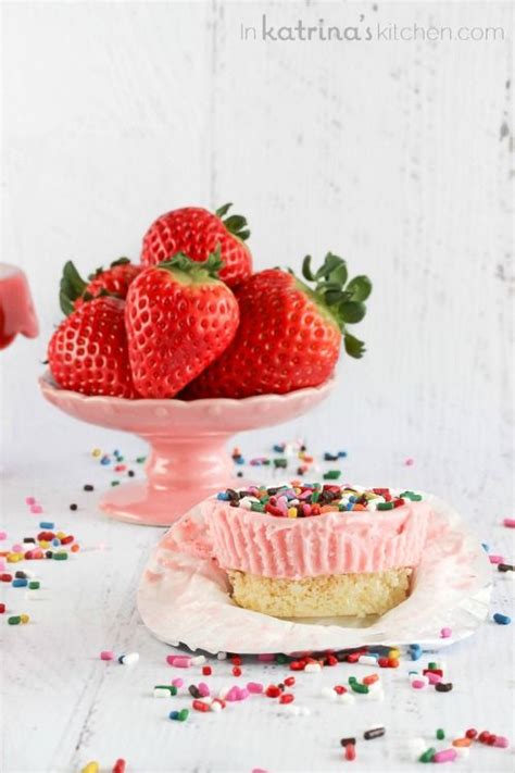 Strawberry Pound Cake Ice Cream Cups Recipe Pound Cake With