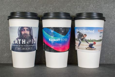 Gallery Of Our Custom Coffee Sleeves Hotshot Coffee Sleeves