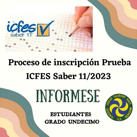 Proceso De Inscripci N Prueba Icfes Saber Portal Red Acad Mica