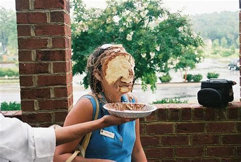 Pie In Her Face Bootar Flickr