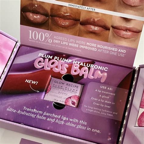 Glow Recipe Plum Plump Hyaluronic Gloss Balm Reviews Abillion