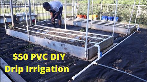 How To Build Pvc Drip Irrigation System For Under Step By Step