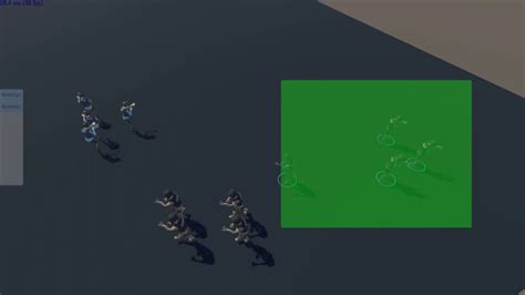 Unity Rts Unit Selection And Movement Formation Youtube