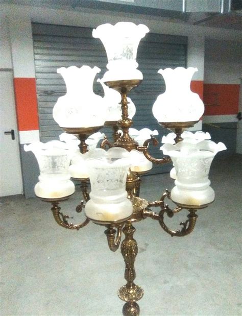 OCASION: Lámpara antigua bronce de segunda mano por 135 EUR en Ripollet ...