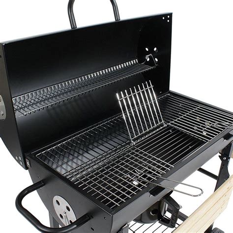 Charles Jacobs Large Charcoal Barrel Bbq Grill Big Garden Barbecue Garden Smoker Ebay Idée