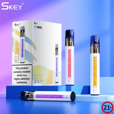 Skey Stick Lux Ml Puffs Tpd Complaint Disposable Vape With Visible