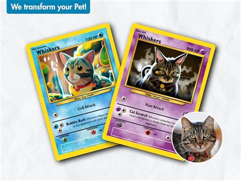 Custom Pokemon Card Pokemon T Pokmeon Card Pokemon Tcg Etsy