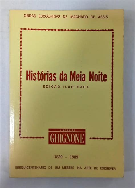 Livro Histórias da Meia Noite de Machado de Assis pela Catania