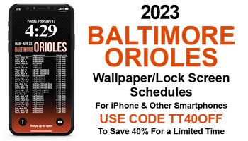 Printable 2023 Baltimore Orioles Schedule