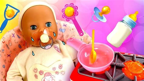 Baby Born Doll Videos For Kids Pretend To Play With Baby Annabell Doll