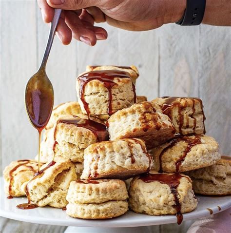 Biscuits With Hot Buttered Rum Sauce Recipe The Feedfeed
