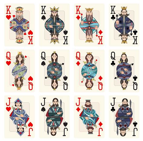 Playing cards design on Behance