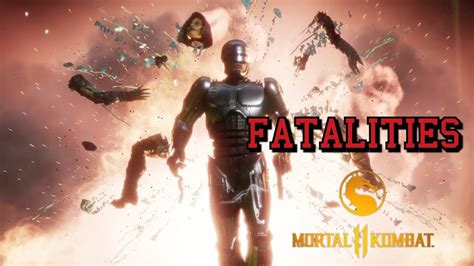 All Fatalities Mortal Kombat 11 Ultimate New Characters Included