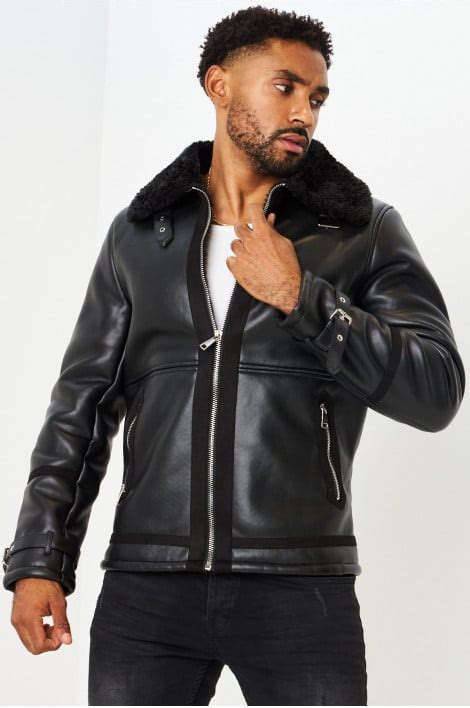 Blouson Aviateur Noir Brentiny Paris