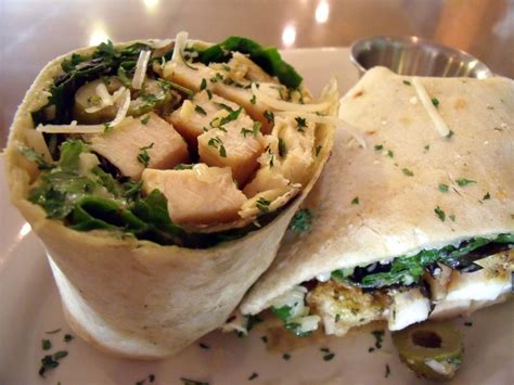 Harvest Moon Cafe: Foodview: Chicken Caesar Salad Wrap