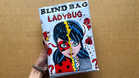 Blind Bag Paper 🐞 Miraculous 🐞 Asmr Satisfying Opening Blind Box