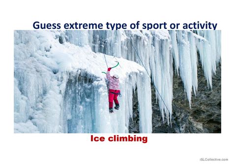 Extreme sports and activities discus…: English ESL powerpoints