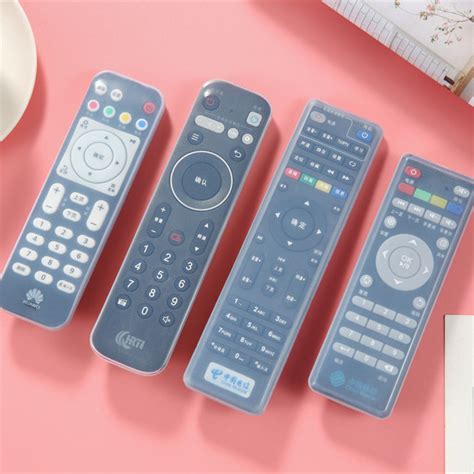 Transparent Silicone Remote Control Protective Cover Air Conditioner Tv