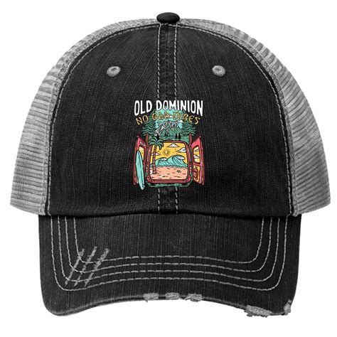 Old Dominion Band No Bad Vibes Tour 2023 Print Trucker Hats Old Dominion Tour Merch, No Bad ...