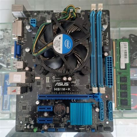 Paket Mobo Motherboard H Prosesor Intel Core I Lga Free