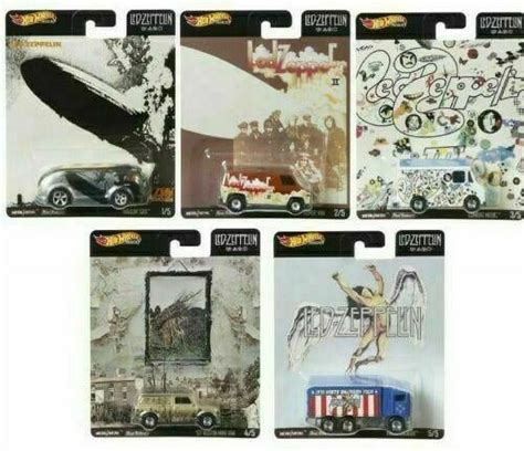 Hot Wheels Premium Pop Culture Led Zeppelin Set Of Mattel Walmart