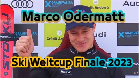 Ski Weltcup Finale 2023 Marco Odermatt übernimmt Zwischenführung im