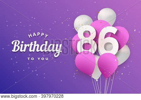 Happy Th Birthday Vector Photo Free Trial Bigstock