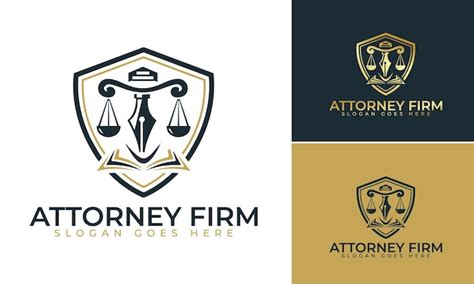 Premium Vector Law Firm Logo Design Lawyer Logo Vector Template