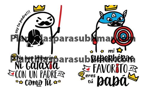 Flork Frases Dia Del Padre Capitan Galaxia Plantillas Para Sublimar