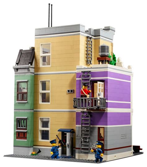 LEGO Modular Buildings Collection 10278 Police Station IZ6P0 5 The