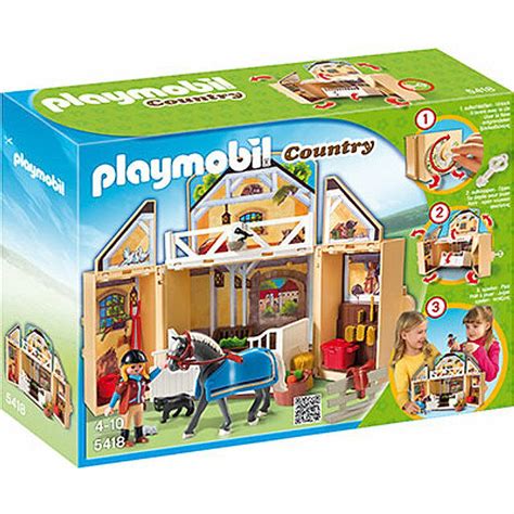 PLAYMOBIL Country Reitstall Aufklapp Spiel Box 5418 günstig kaufen eBay