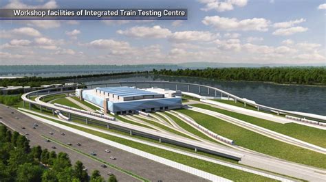 Integrated Train Testing Centre Artist Impression Image Land