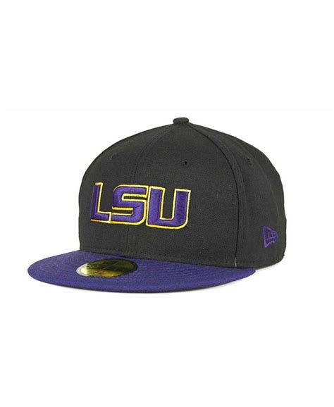 New Era Lsu Tigers 2 Tone 59fifty Cap Macys