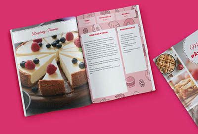 Libro De Recetas De Cocina Personalizable