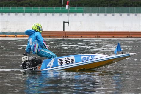 第20回夕刊フジ杯～ダッシュ島グランプリ～ 優勝戦 待機行動 4号艇：赤岩 善生 選手 ボートレース平和島 ピースターブログ