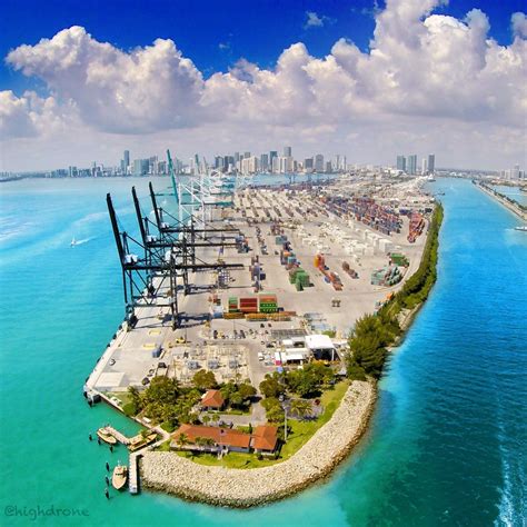 Port Of Miami Miami Florida Oc 1823x1823 Ig Highdrone