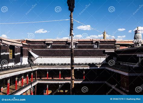 Tibetan Architecture stock photo. Image of lama, religious - 59467270