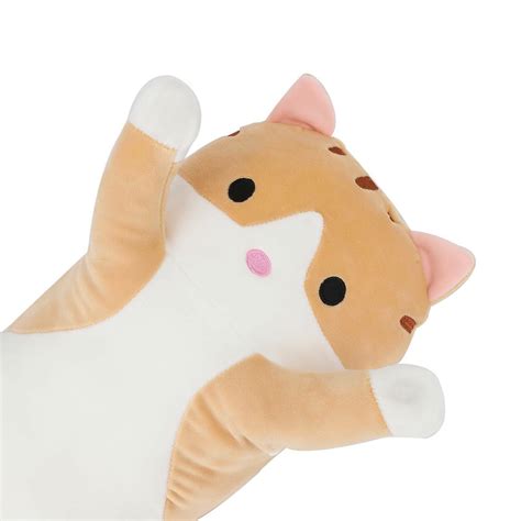 507090cm Super Long Cute Cat Doll Plush Toy Soft Stuffed Sleeping