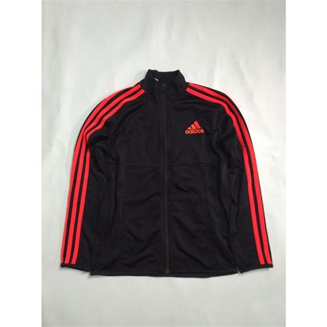 Jual Jaket Adidas Tracktop Stripe Orange Anak Second Thrift Shopee