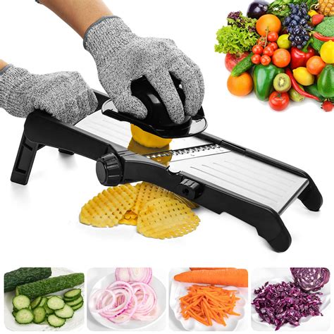 Buy Mandoline Slicer For Food And Vegetables VEKAYA Adjustable Kitchen