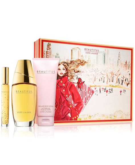 Estée Lauder 3-Pc. Beautiful Deluxe Gift Set & Reviews - Beauty Gift ...